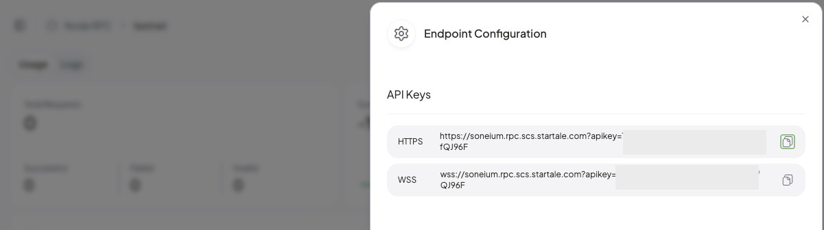 Configure endpoints